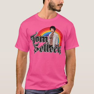 Tom Selleck Rainbow Origineel Fan Design T-shirt