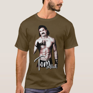Tom Selleck Sexy Design T-shirt