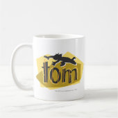 Tom Silhouette Logo Koffiemok (Links)