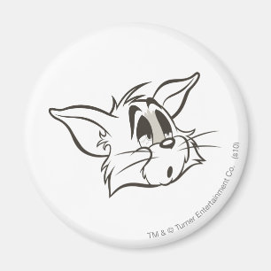 Tom Sleepy Cat Magneet