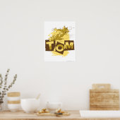 Tom Sliding Stop Poster (Keuken)