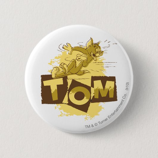 Tom Sliding Stop Ronde Button 5,7 Cm (Voorkant)