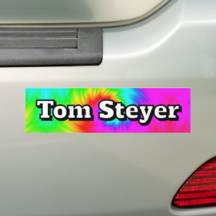 Tom Steyer ( je kan de woorden veranderen ) Bumpersticker