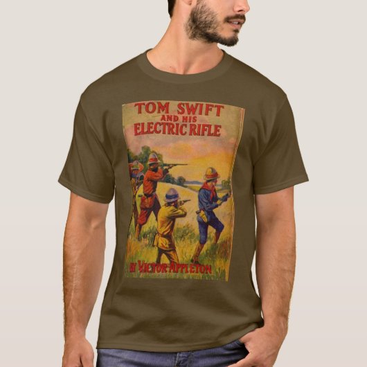 Tom Swift en zijn elektrische rifle T-shirt (Voorkant)