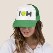 Tom Tennis Trucker Hat Pet (In situ)