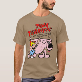 tom terrific retro t-shirt