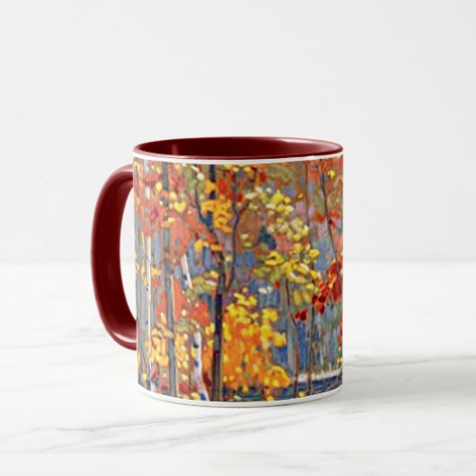 Tom Thomson art: De pool, Mok (Voorkant links)