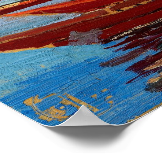 Tom Thomson Bateaux Poster (Hoek)