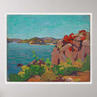 Tom Thomson Canadees schilderij Spring Lake Poster
