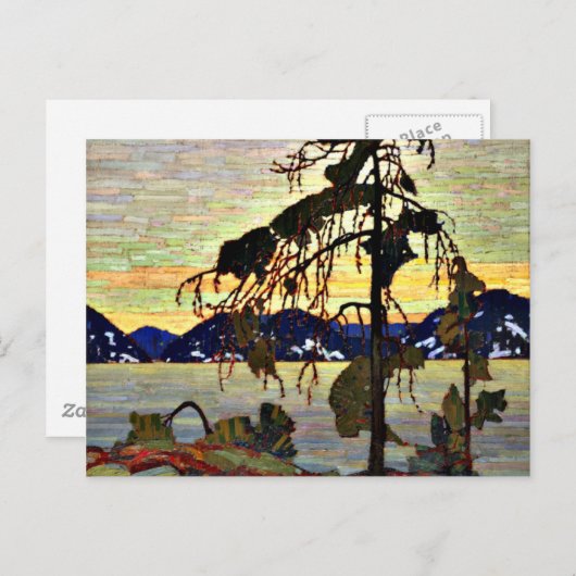 Tom Thomson - De Jack Pine Briefkaart (Voorkant / Achterkant)