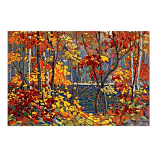 Tom Thomson - De poel Perfect Poster (Voorkant)