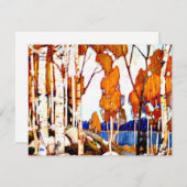 Tom Thomson - Decoratief landschap (Voorkant / Achterkant)