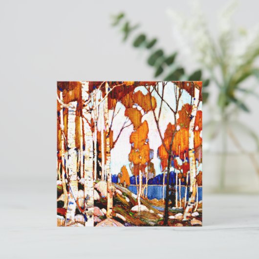 Tom Thomson - Decoratief landschap (Staand voorkant)