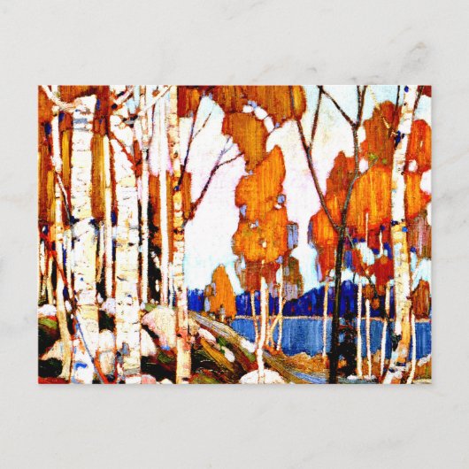 Tom Thomson - Decoratief landschap groot Briefkaart (Voorkant)