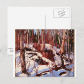 Tom Thomson - dooi in de Bossen Briefkaart (Voorkant / Achterkant)