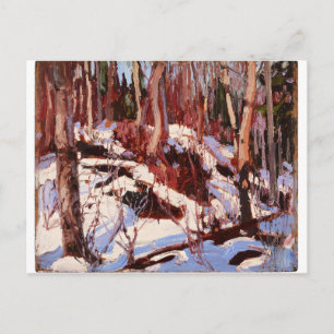 Tom Thomson - dooi in de Bossen Briefkaart