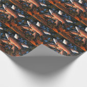 Tom Thomson - Drie Forellen Cadeaupapier (Hoek)