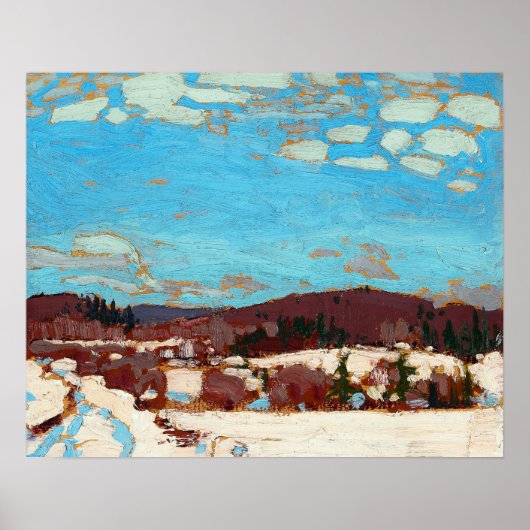 Tom Thomson Early Spring Poster (Voorkant)