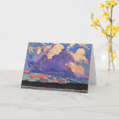 Tom Thomson - Evening Cloud Kaart (Gele Bloem)