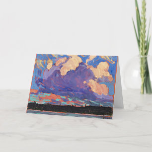 Tom Thomson - Evening Cloud Kaart