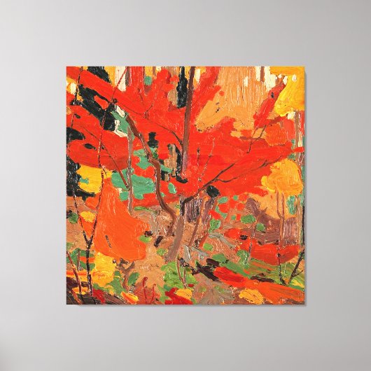 Tom Thomson - Herfst, kunst, Canvas Afdruk (Voorkant)