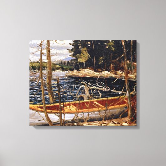 Tom Thomson - Het kanaal Canvas Afdruk (Voorkant)