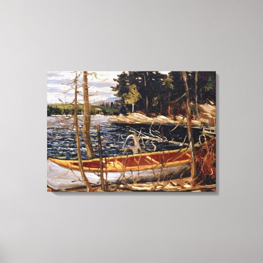 Tom Thomson - Het kanaal Canvas Afdruk (Voorkant)