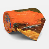 Tom Thomson kunstwerk, herfstkleur, Stropdas (Opgerold)