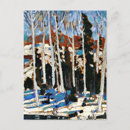 Tom Thomson - maart Briefkaart (Voorkant)