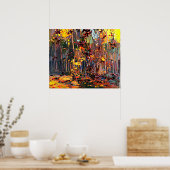 Tom Thomson - Maple Saplings Poster (Keuken)