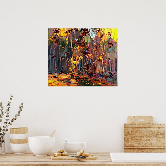 Tom Thomson - Maple Saplings Poster (Keuken)