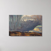 Tom Thomson - NADERENDE SNEEUWSTORM 1915 Canvas Afdruk (Voorkant)