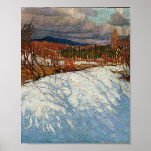 Tom Thomson Painting Algonquin Park Ontario Poster (Voorkant)