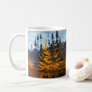 Tom Thomson Painting Tamaracks Canadian Wilderness Koffiemok