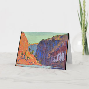 Tom Thomson - Petawawa Gorges Kaart