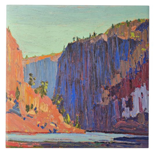 Tom Thomson — Petawawa-kloven Tegeltje (Voorkant)
