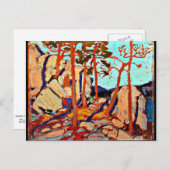 Tom Thomson - Pine Cleft Rocks Briefkaart (Voorkant / Achterkant)