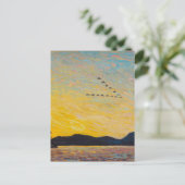 Tom Thomson schildert Canadees landschap Po Briefkaart (Staand voorkant)