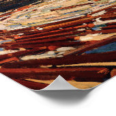 Tom Thomson schildert het Canadese landschap van d Poster (Hoek)