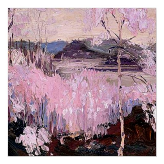 Tom Thomson - Sneeuwstorm Perfect Poster (Voorkant)