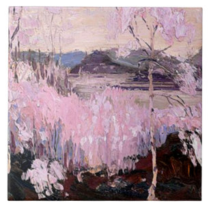 Tom Thomson - Sneeuwstorm, Tegeltje
