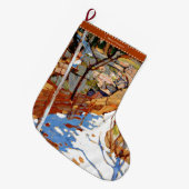 Tom Thomson - Snow en Rocks+ Grote Kerstsok (Voorkant (Hangend))
