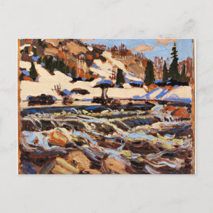 Tom Thomson - Stromversnellingen Briefkaart