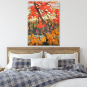 Tom Thomson - Twisted Maple Canvas Afdruk (Insitu (Slaapkamer))