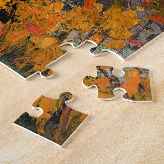 Tom Thomson - Verwrongen esdoorn Legpuzzel (Zijkant)