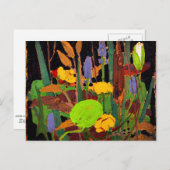 Tom Thomson - Waterbloemen Briefkaart (Voorkant / Achterkant)