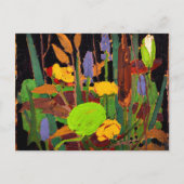 Tom Thomson - Waterbloemen Briefkaart (Voorkant)