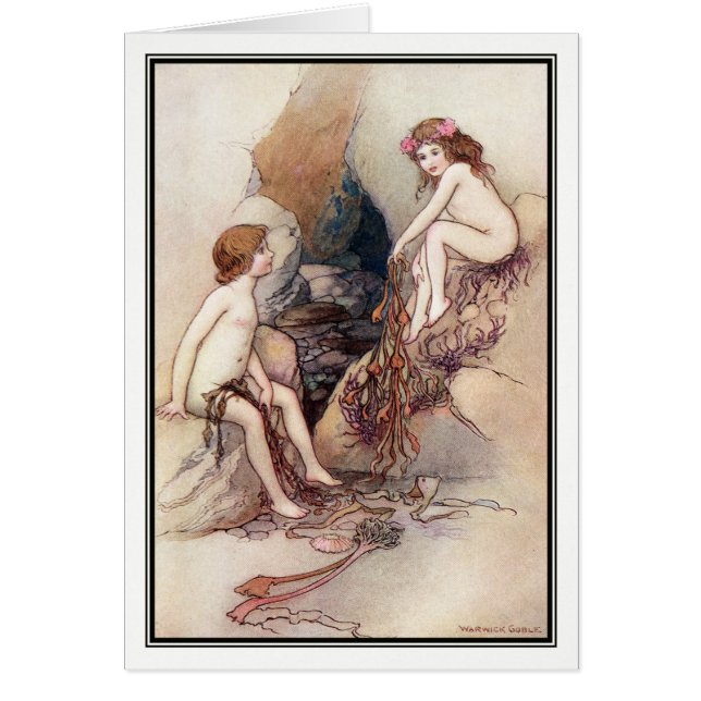 Tom trouve un bébé de l'eau par Warwick Goble (Devant)