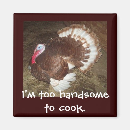 Tom Turkije Magneet (Voorkant)