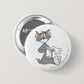 Tom verwarde ronde button 5,7 cm (Voorkant /achterkant)